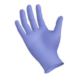 Sempermed GSNF104 Grip Strong Nitrile Glove, Powder-Free, Textured, Large