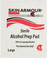 Skin Armour Alcohol Prep Pad Sterile (Large & Medium)