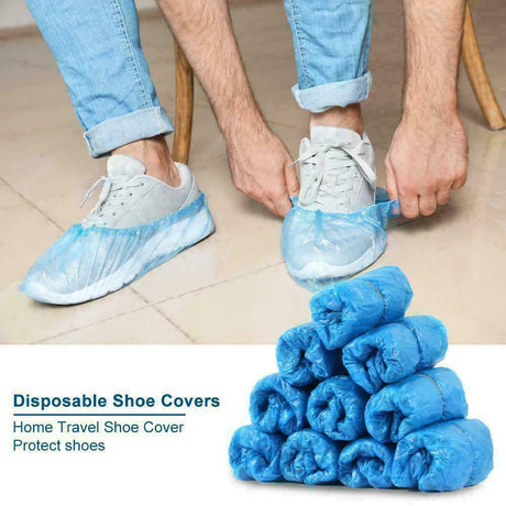 100/1000 x Waterproof Anti Slip Boot Cover Disposable Shoe Covers Overshoes lot